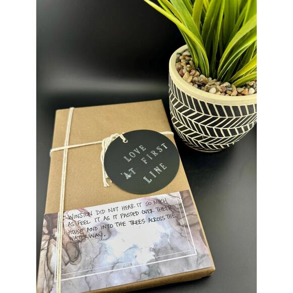 Love At First Line Book "Winston did not hear it so much as feel it..." - Picture 1 of 2